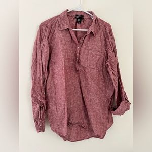 Jones new york convertible long sleeve top